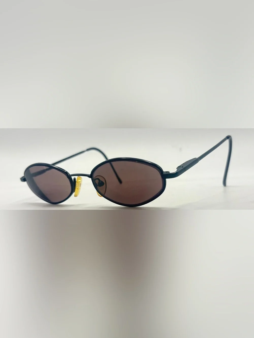 Black Oval Sunglasses Frames Only